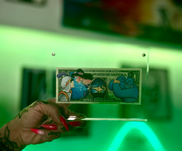 Im Schein der Wunderlampe - mit 24 Karat Gold